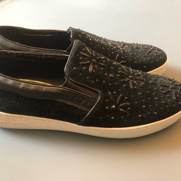MK Michael Kors Embellished Suede slip on - Picture 2 of 5